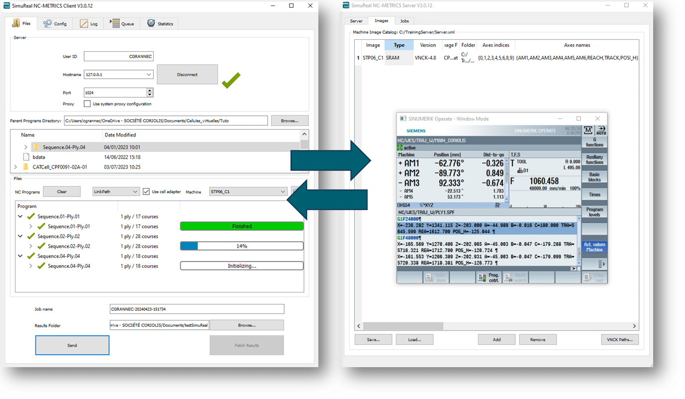 SIMUREAL NC-Metrics - Coriolis Composites